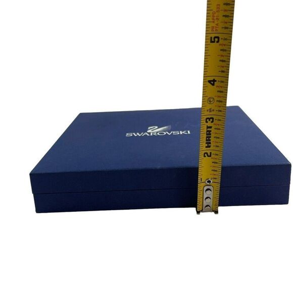 Brilliant Swarovski Crystal Shooting Star Fizzle Lavalier Necklace In Box RARE - Picture 13 of 13